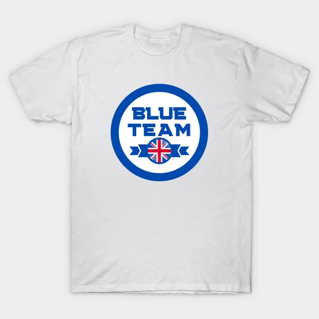 Cybersecurity Blue Team UK Gamification Badge CTF T-Shirt by FSEstyle